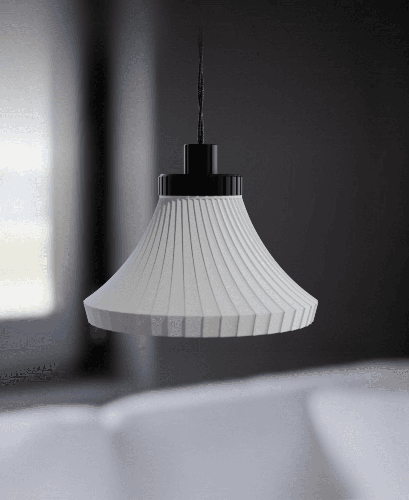 Modular lamp Shade 19 3d model