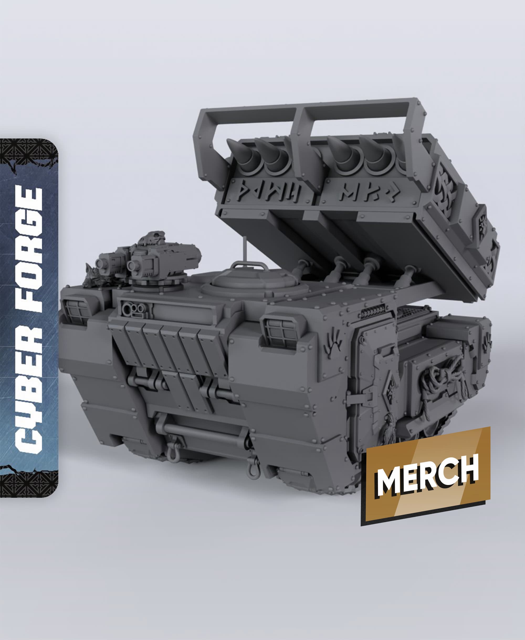 WHD Starhowler - With Free Cyberpunk - Sci-Fi Gift Ideas for RPG and Wargamers 3d model