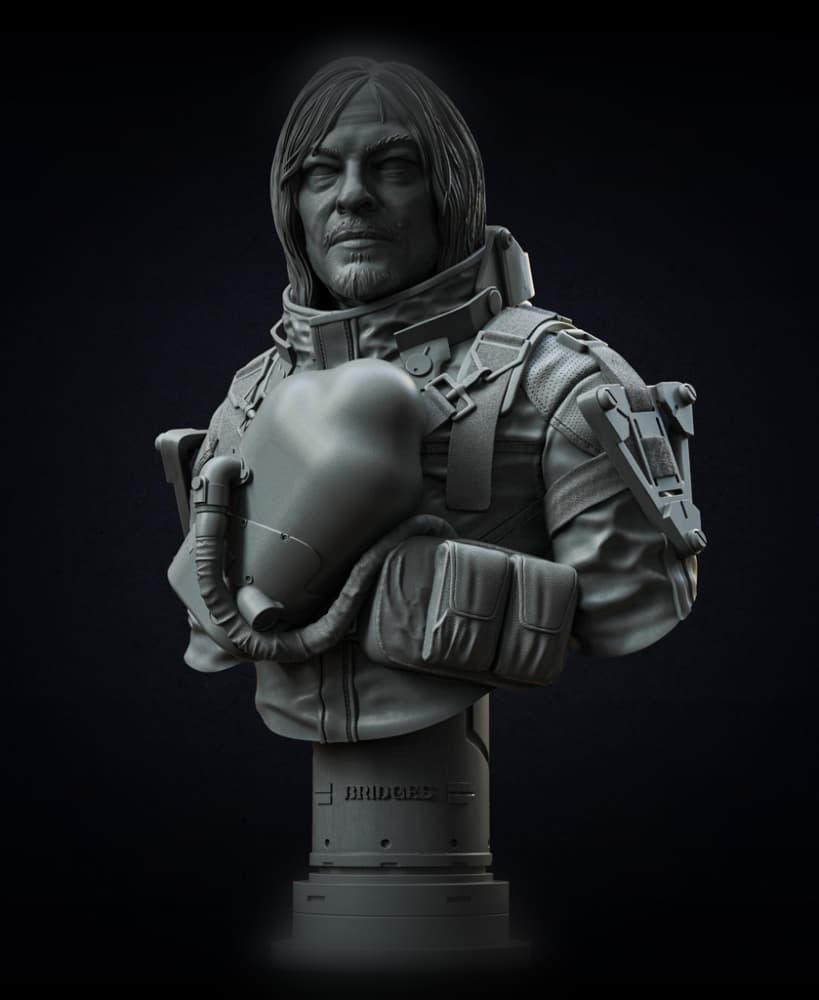 Sam Porter Bridges bust (Pre-Supported) 3d model