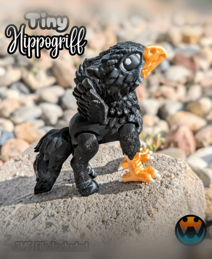 Tiny Hippogriff 3d model