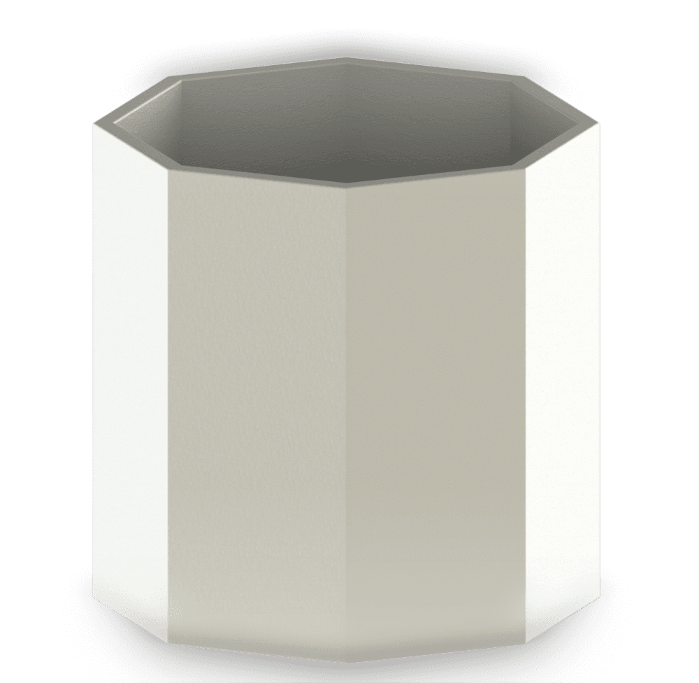 Vansio Vase Twisted eight 100mm 3d model