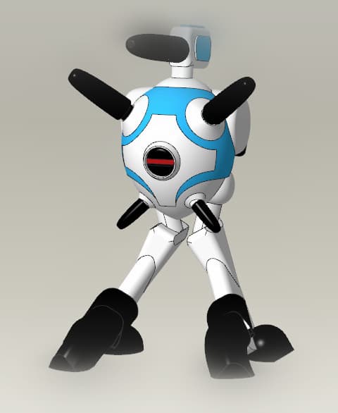 Chibi Battlepod (Rifle Type) 3d model