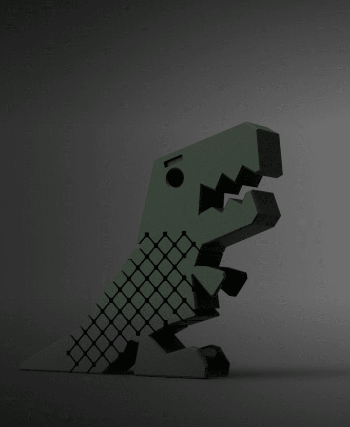 Floppy Rex 3d model