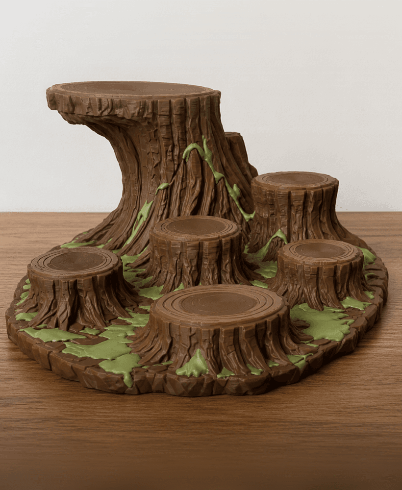 PEEPERZ Forest Tree Display Stand 3d model