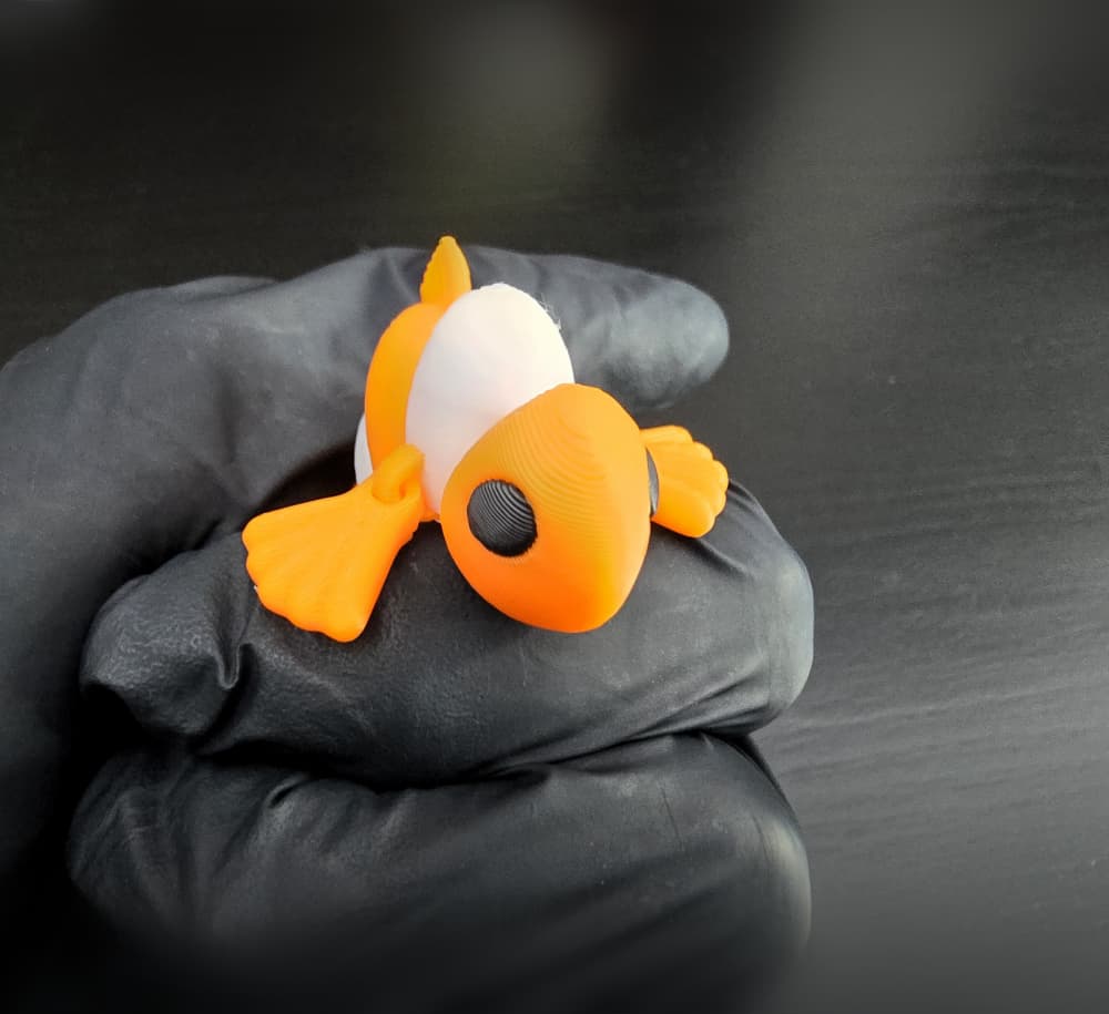 Pocket Pet - Flexi Baby Clown Fish 3d model