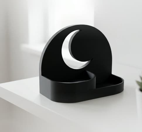 Moon Catcher Organizer - Stand for Small Things 3d model