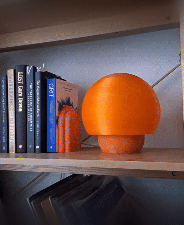 Mushroom Lamp 3d model