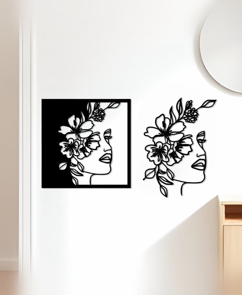 Rose Wall Art, Wall Decor, Home Decor 3d model