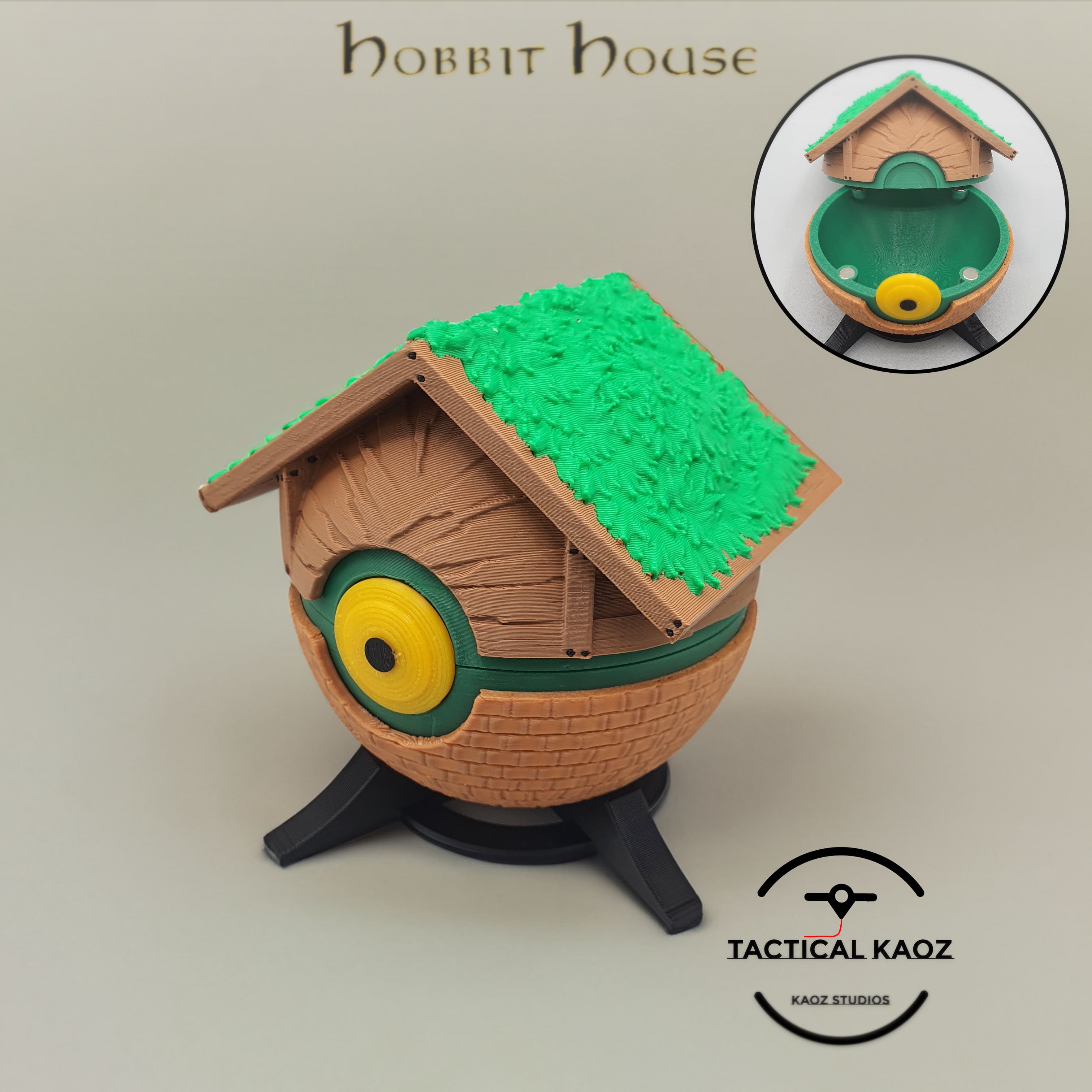 Pokeball Hobbit House - Lord of The Rings 3d model