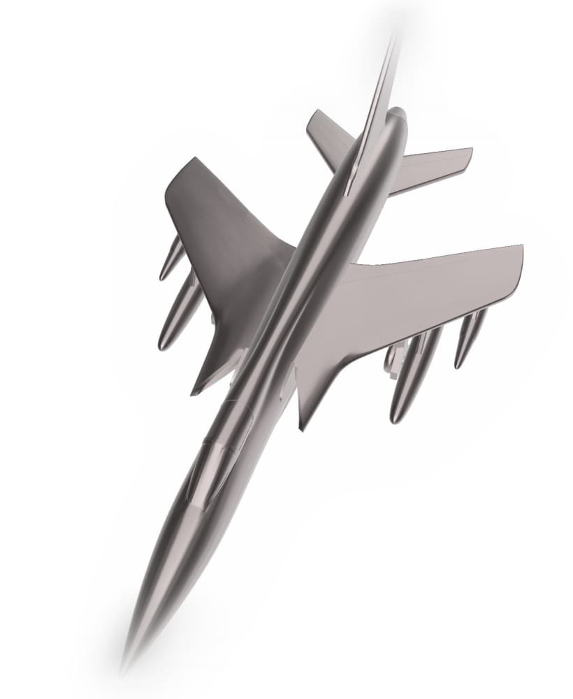 Republic F-105D Thunderchief 3d model