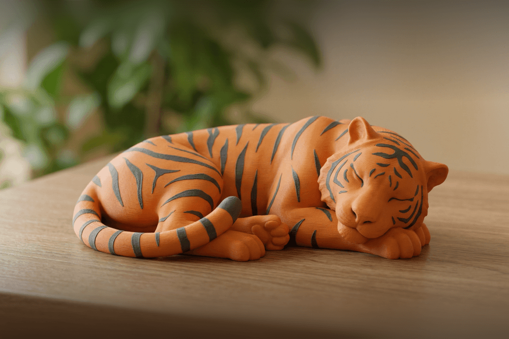 The benevolent Sleeping Tiger Series: #2 3d model