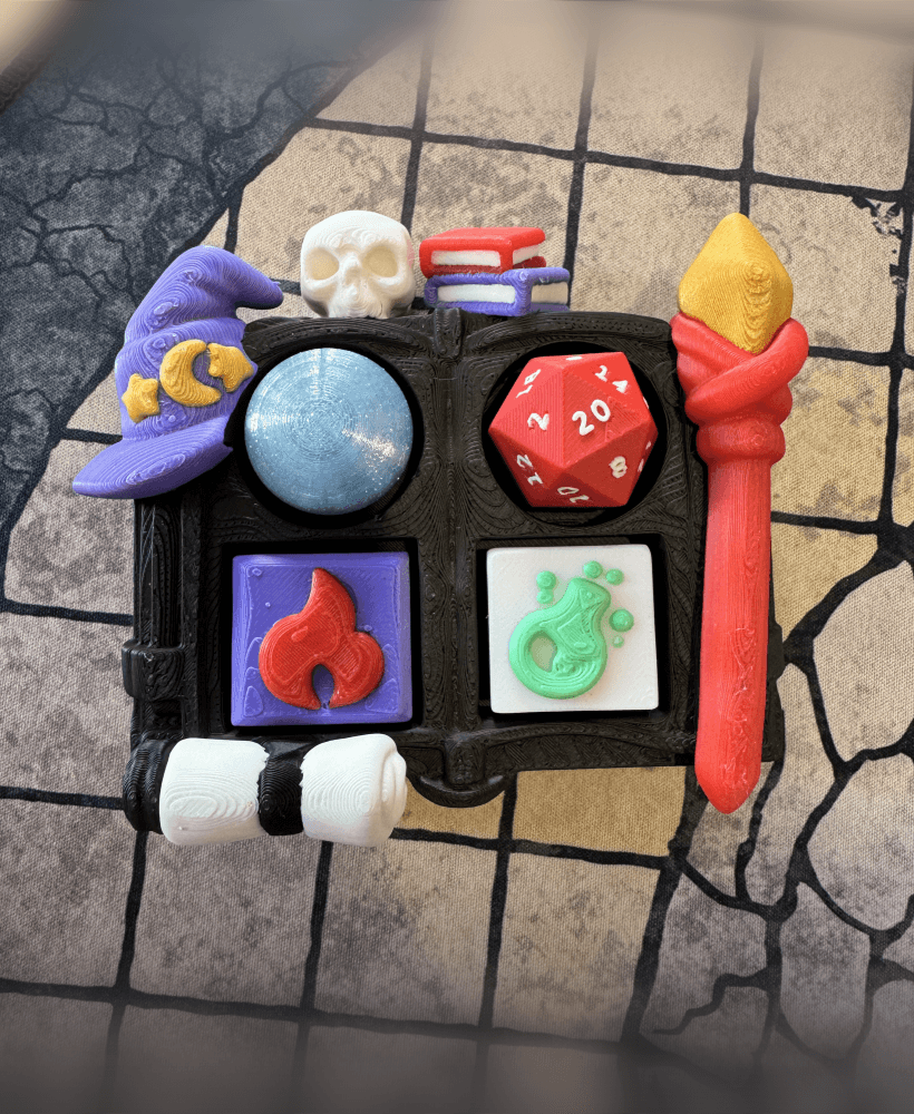 Wizard Clicker – Magical Fidget Toy AMS 3d model