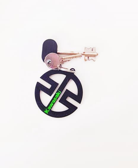 Keychain: Kawasaki V 3d model