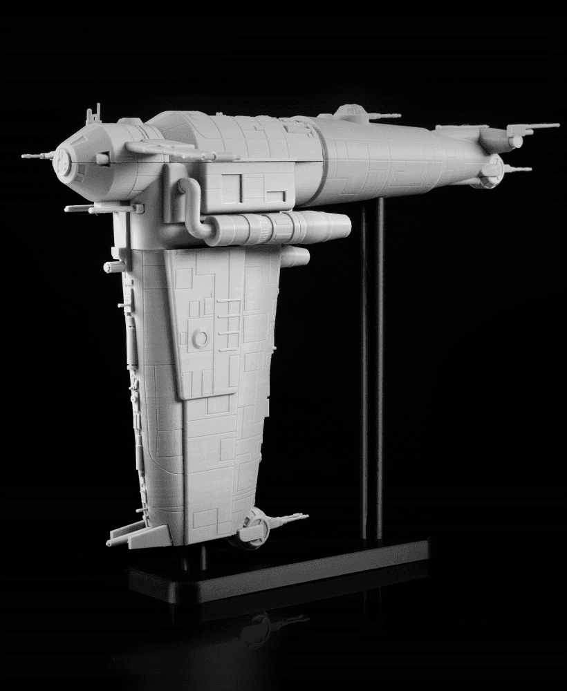 Resistance Bomber - Star Wars - No Supports 3d model