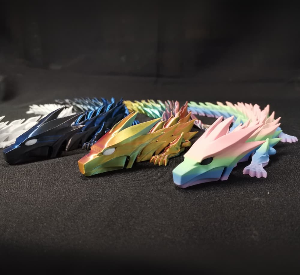 Articulated Prismfang Dragon 3d model