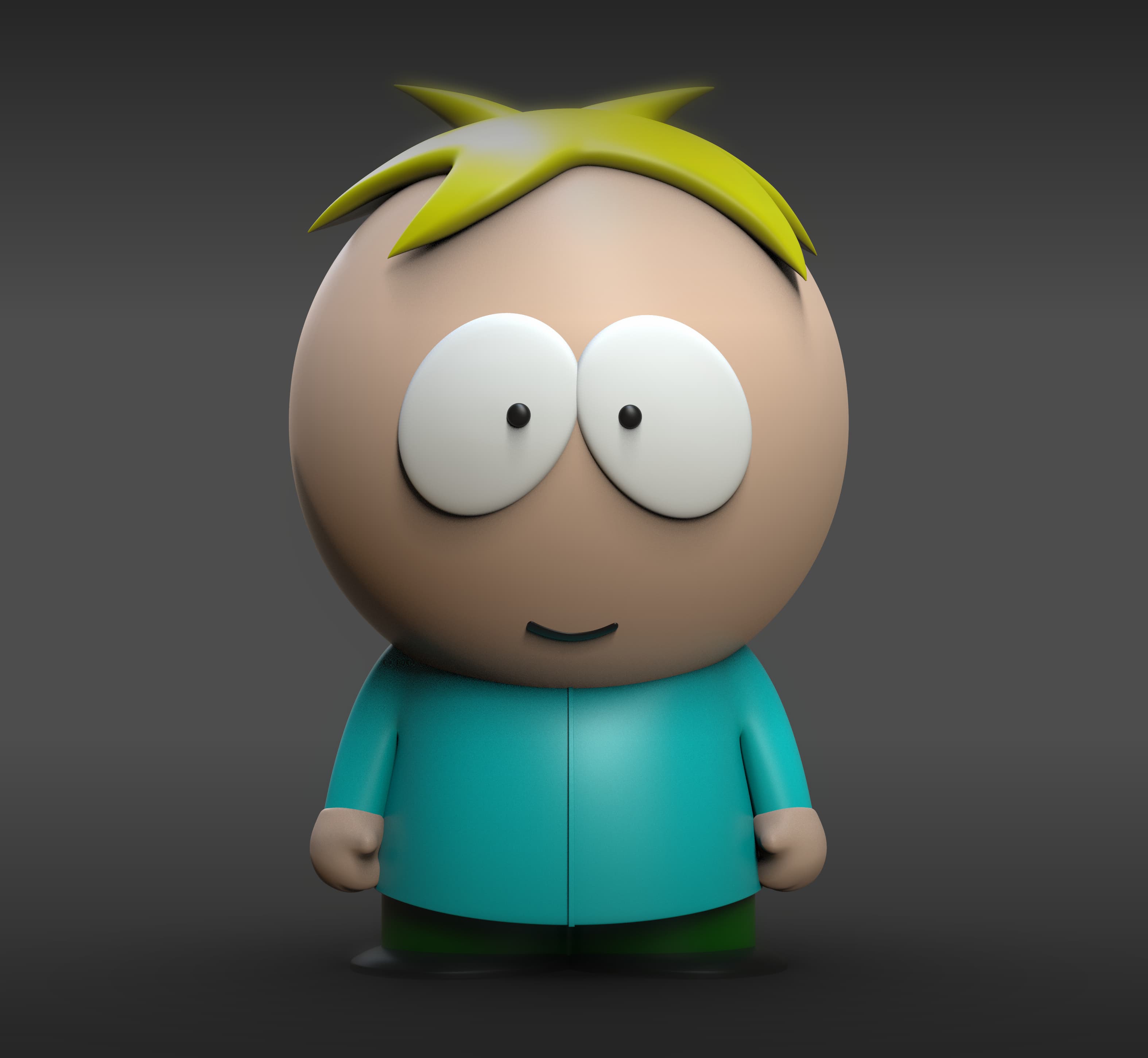 South Park Butters 3d model