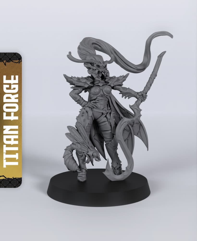 Beast Master - With Free Dragon - 5e DnD Inspired for RPG and Wargamers 3d model