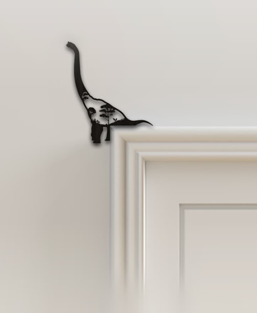 Dinasour Door Corner Decor 3d model