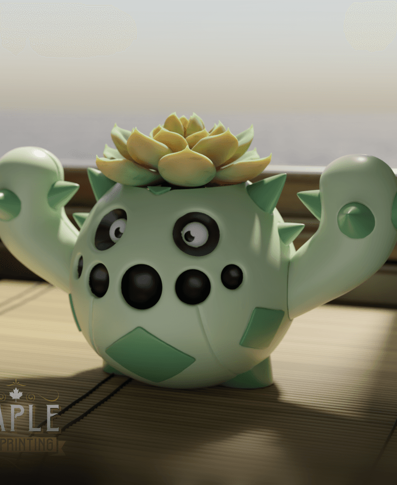 Cacnea Planter - Garden - Pokemon 3d model