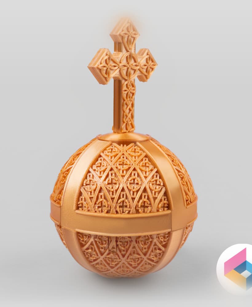 Globus cruciger(Holy grenade) 3d model