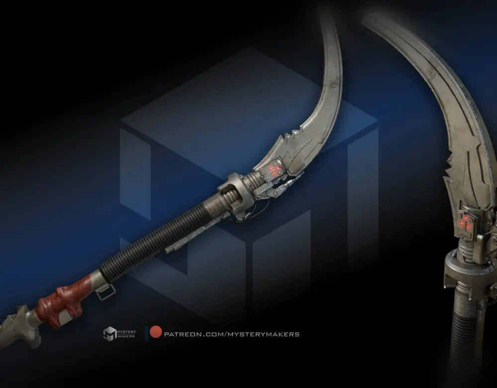 Vycrul’s scythe 3d model