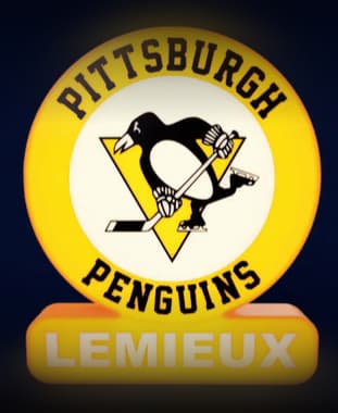 Pittsburgh Penguins Sign – LED Strip Compatible 3d model