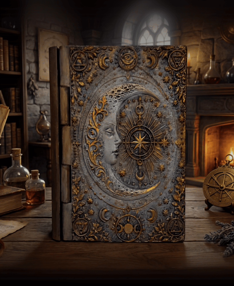 Mystic Moon Tarot Book Box 3d model