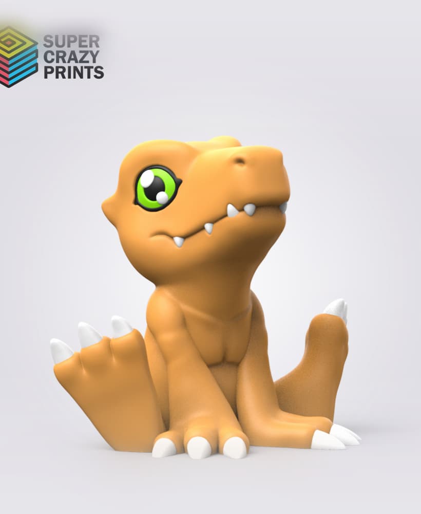 Digimon - Agumon 3d model