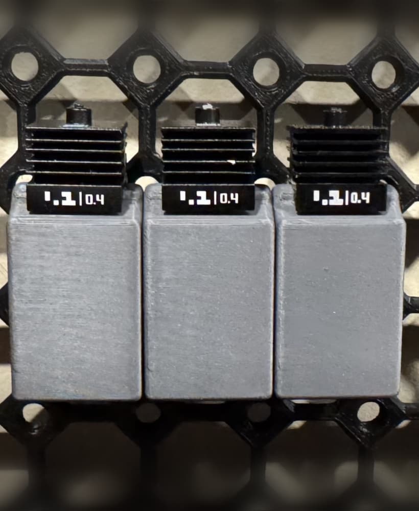 H2/P2S Vertical STD Hotend Holder for MultiBoard 3d model