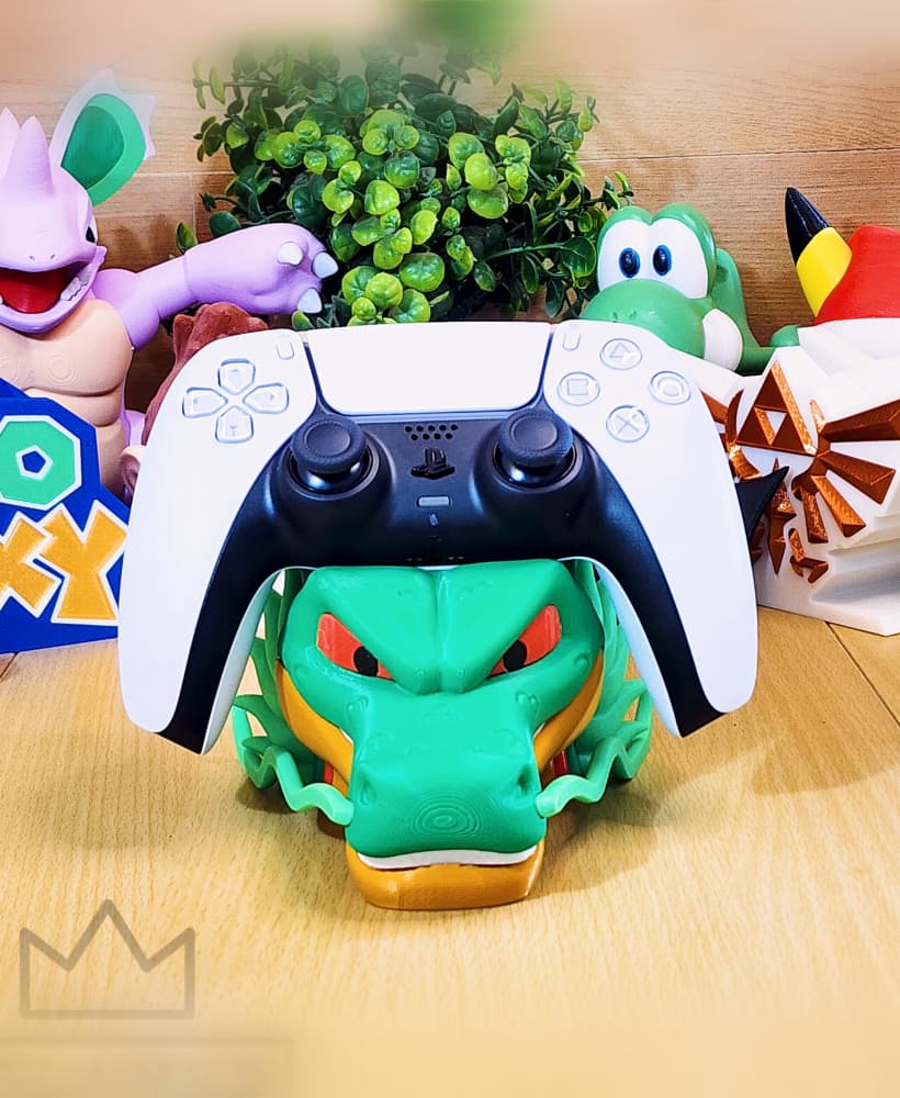 Shen Long Controller Holder: Multiparts +3MF 3d model
