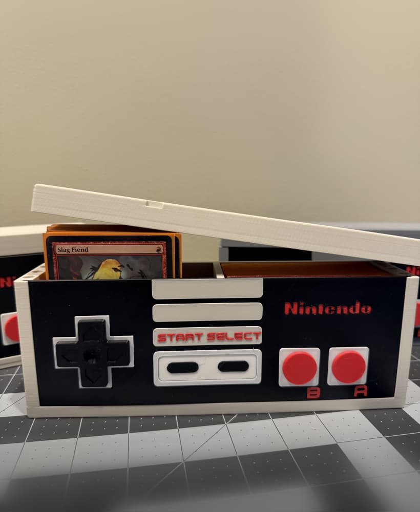 NES Controller Deck Box 3d model