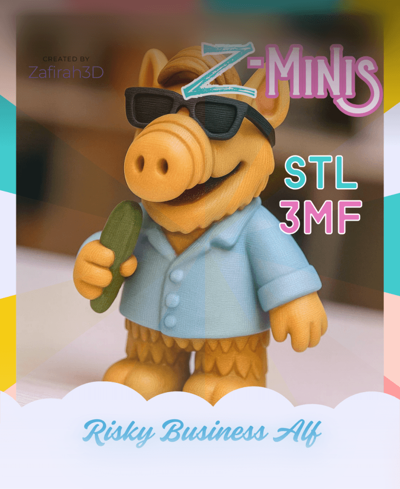RISKY BUSINESS ALF Z-MINIS 3d model