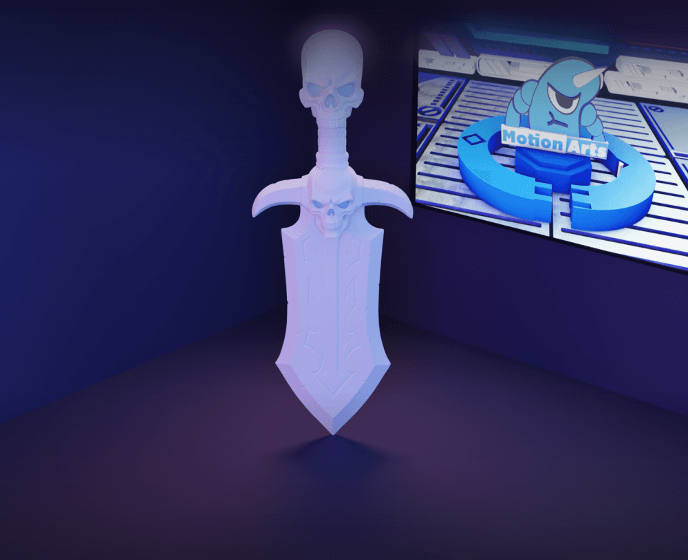 Faca Cabo caveira.stl 3d model