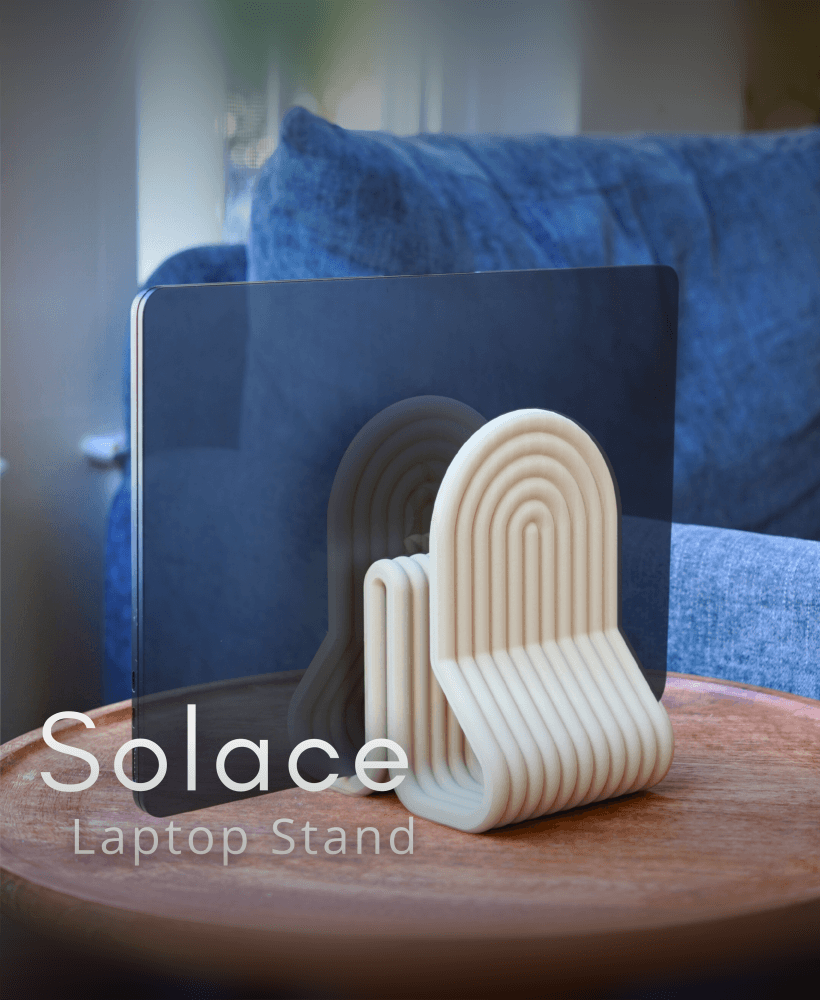 Solace Laptop Holder 3d model