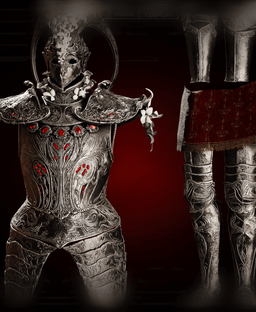 HOSLOW'S ULTIMATE FULL ARMOR SET life size cosplay – Elden Ring Fan Art STL 3d model