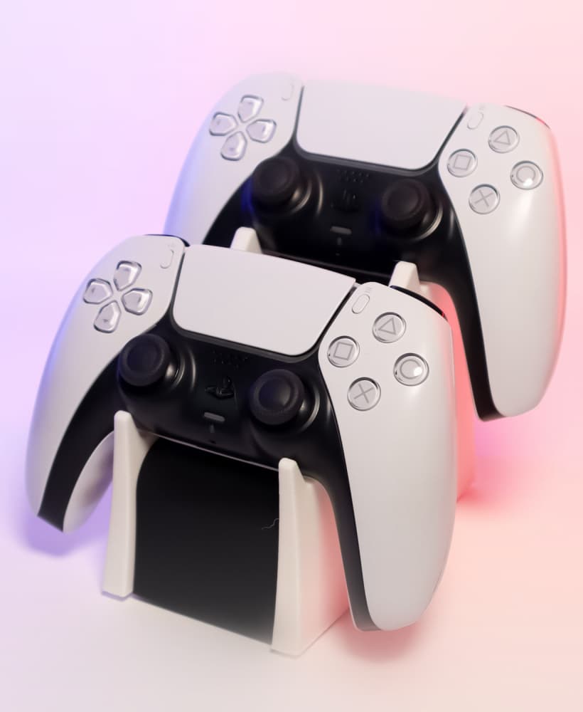 PS5 Controller Stand, Double 3d model