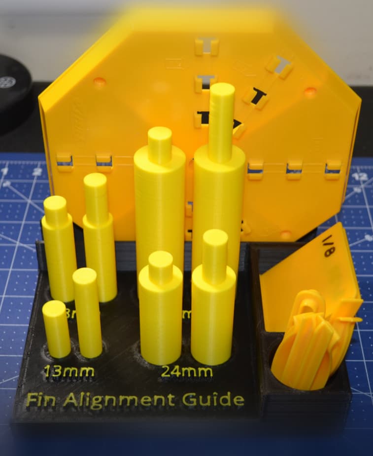 Holder for Estes Fin Alignment Guide 3d model