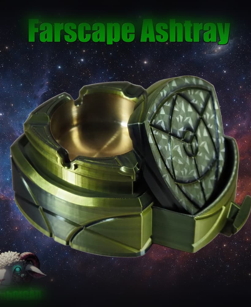 Farscape Ashtray 3d model