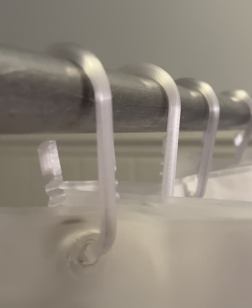 Shower Curtain Hooks 3d model