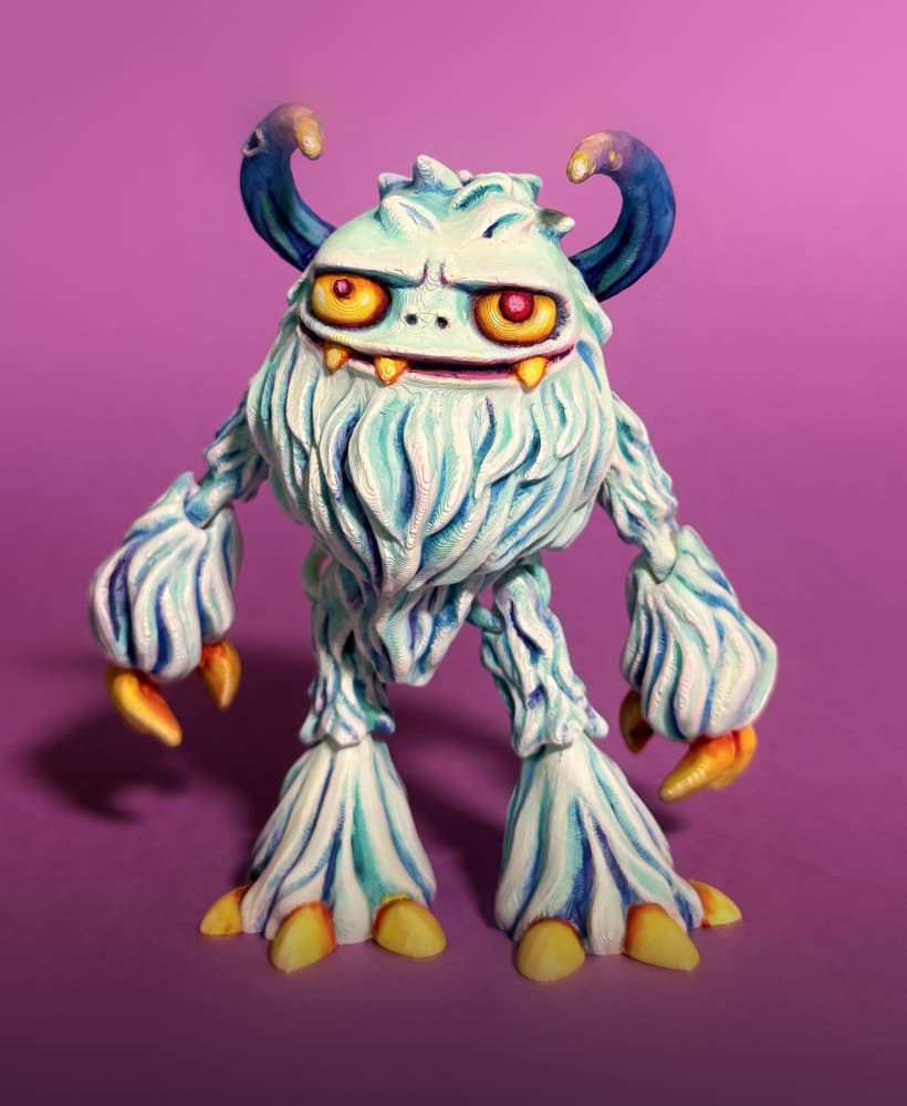 Creepy Yeti, October 2024 Exclusive 3d model
