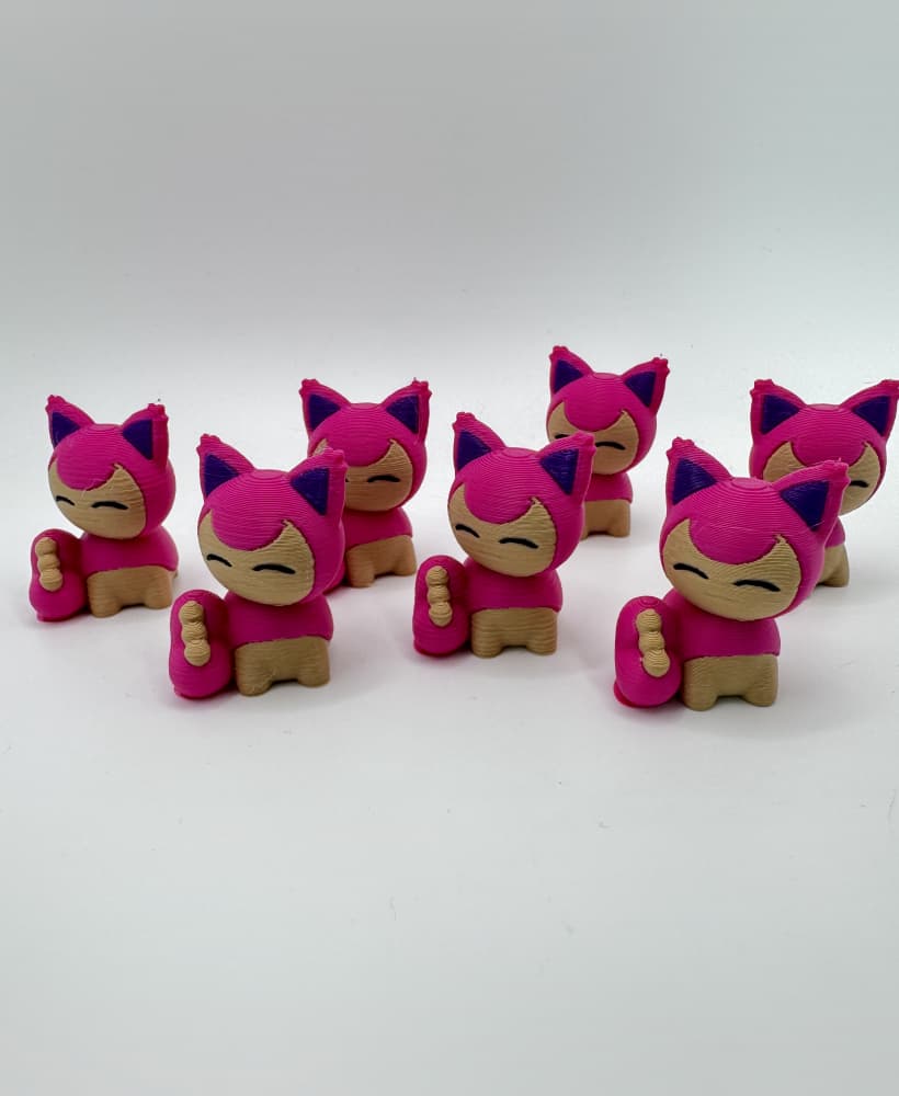 Valentine Skitty Pokemon (3mf included, nosupport) 3d model