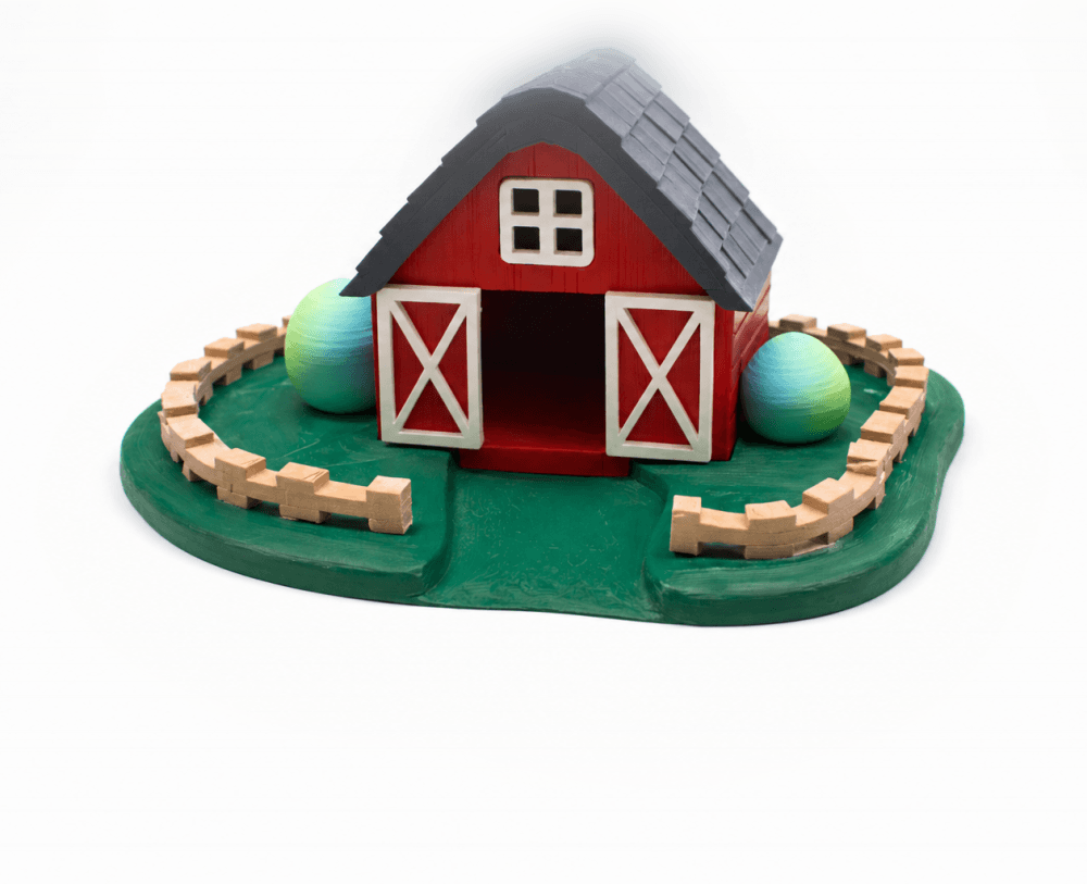 Pony Barn Playset 3d model