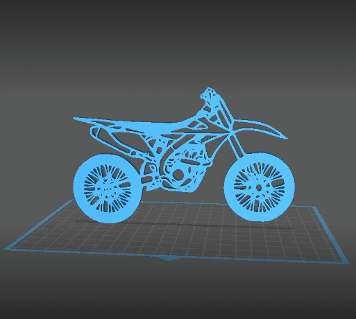 Suzuki - RMZ Wall Art 3d model
