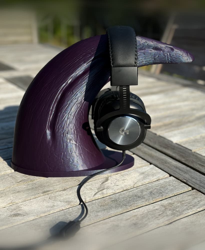Dino Headset Stand 3d model
