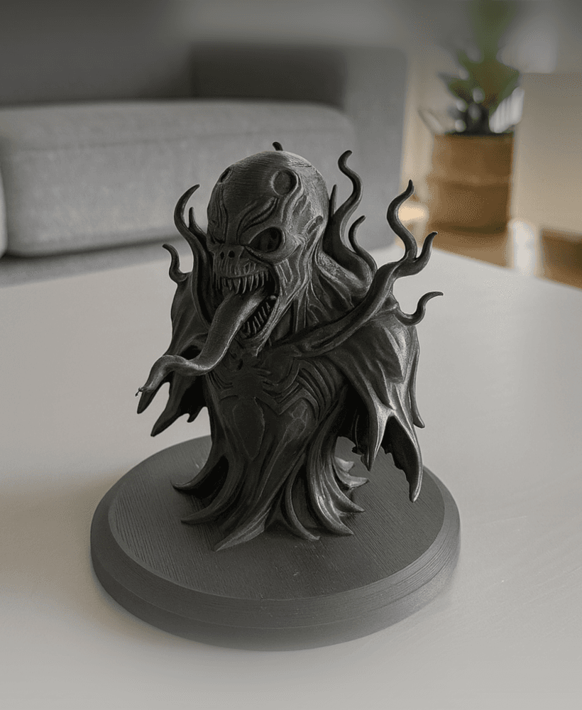 VENOM GHOST SCULPTURE ABSTRACT / HOMEDECOR / HALLOWEEN 3d model