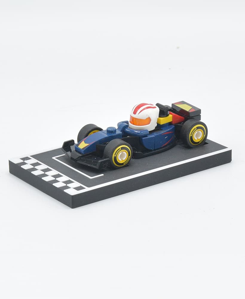 Starting Line-up Display for LEGO F1 Minifigure Cars | Display - Stand - Holder - Gift 3d model