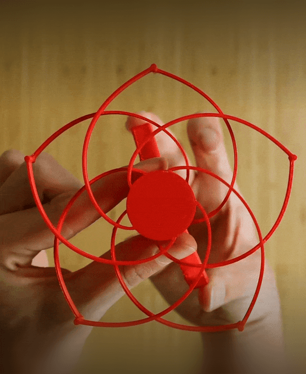 compliant reverse Iris 3d model