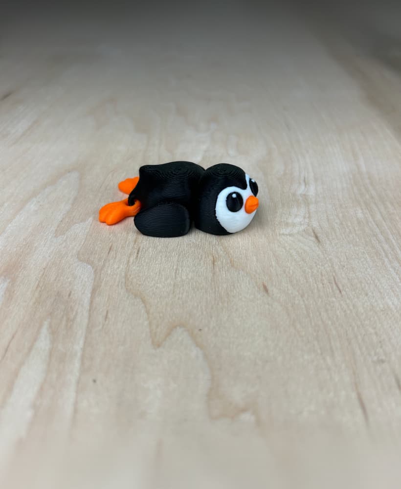 Sliding Penguin V2 3d model