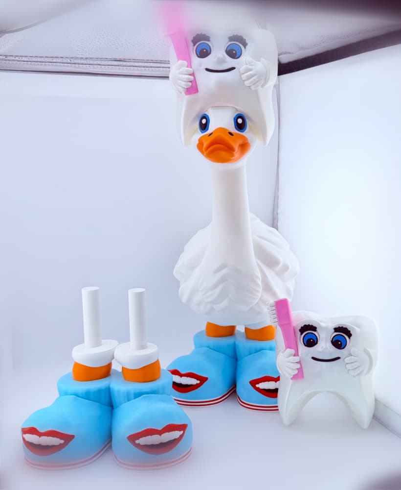 Dentist Goose Gear for Porch Goose 3d model