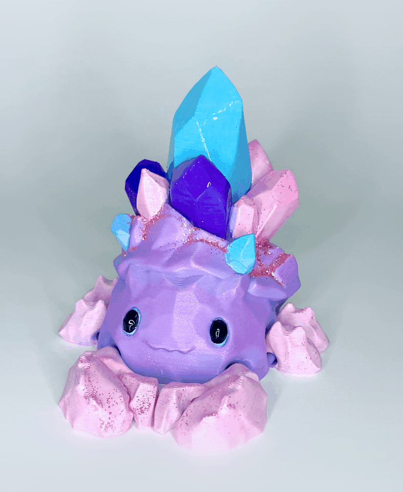 Crystal Gem Crab 3d model